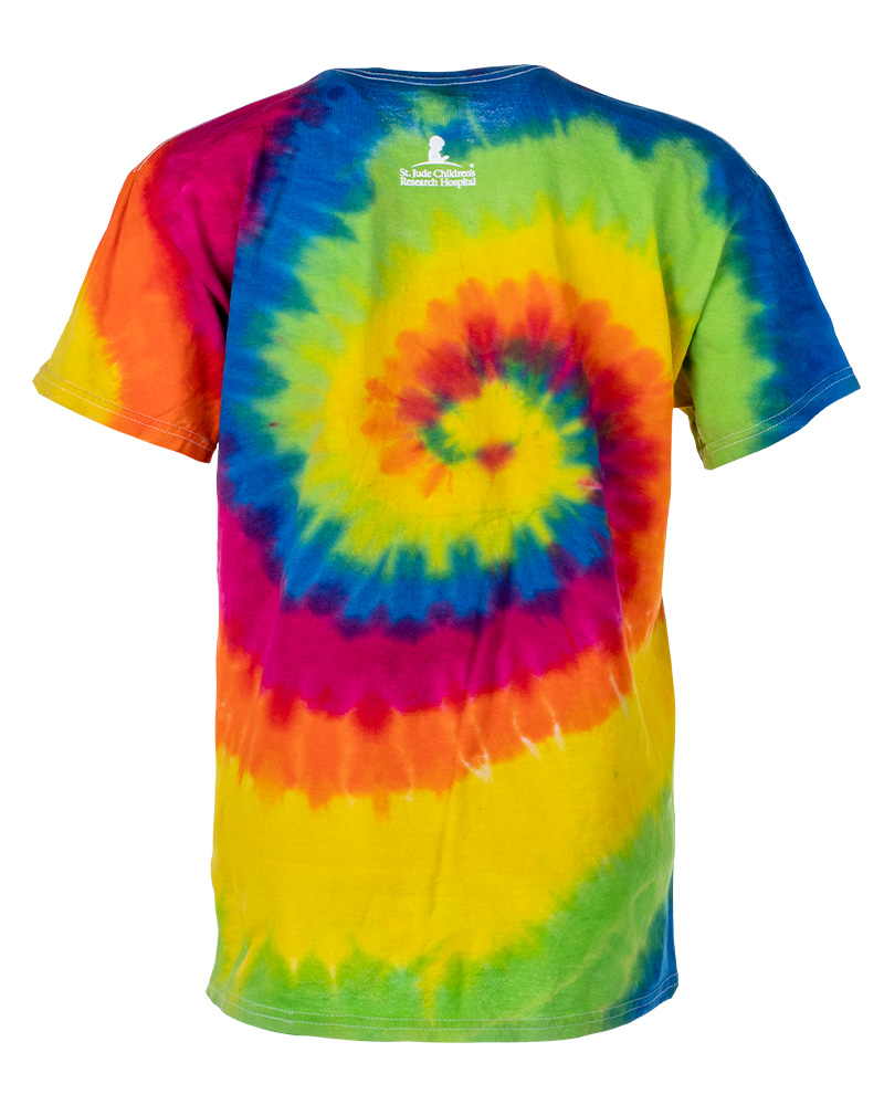 Rainbow Swirl Tie Dye T Shirt St Jude T Shop 8530